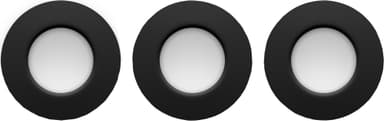 Philips Hue WCA Slim pieni upotettava LED-valaisin 3 kpl (musta)