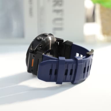 22 mm:n kellohihna Garmin Fenix 3/5/5X/6X/7X:lle Sininen