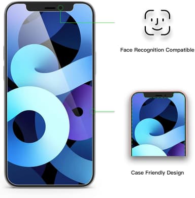 Näytönsuoja iPhone 12/12 Pro karkaistu lasi