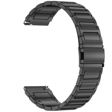 Ruostumattomasta teräksestä valmistettu rannekello Xiaomi Haylou RT2 LS10, 22mm Musta
