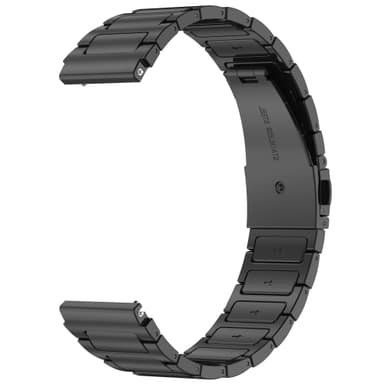Ruostumattomasta teräksestä valmistettu rannekello Xiaomi Haylou RT2 LS10, 22mm Musta