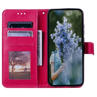 SKALO Samsung A16 Mandala lompakkokotelo - Pinkki