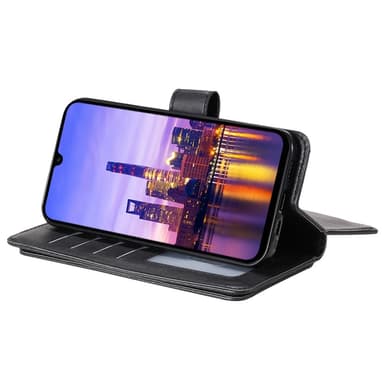 SKALO Samsung A16 10-lokeroa Lompakkokotelo - Musta