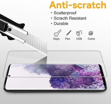 Näytönsuoja Samsung Galaxy S20 TPU Läpinäkyvä