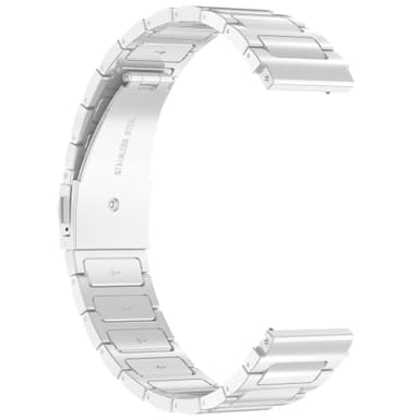 Ruostumattomasta teräksestä valmistettu rannekello Xiaomi Haylou RT2 LS10, 22mm Hopea
