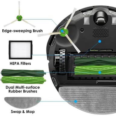 Lisävarusteet iRobot Roomba Combo i5/i5+/J5/J5Plus robottipölynimuriin