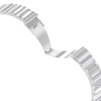 Ruostumattomasta teräksestä valmistettu rannekello Xiaomi Haylou RT2 LS10, 22mm Hopea