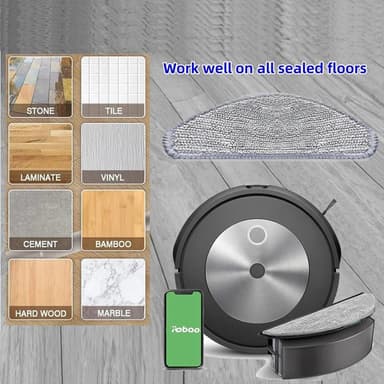 Lisävarusteet iRobot Roomba Combo i5/i5+/J5/J5Plus robottipölynimuriin