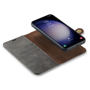 DG MING Samsung A16 2-in-1 magneetti lompakkokotelo - Harmaa