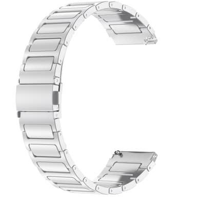 Ruostumattomasta teräksestä valmistettu rannekello Xiaomi Haylou RT2 LS10, 22mm Hopea