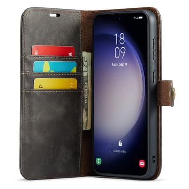DG MING Samsung A16 2-in-1 magneetti lompakkokotelo - Harmaa