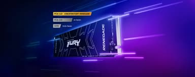 Kingston FURY Renegade NVMe SSD muisti jäähdytyselementillä (2 TB)