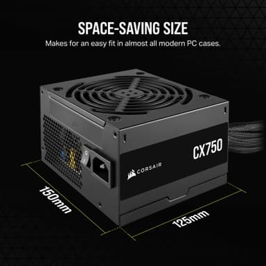 Corsair CX750 750 W ATX virtalähde