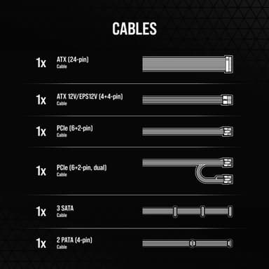 Corsair CX750 750 W ATX virtalähde