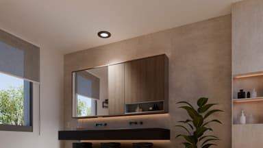 Philips Hue WCA Slim suurikokoinen upotettava LED-valaisin (musta)
