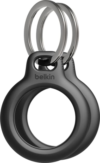 Belkin Secure AirTag pidike avainrenkaalla (2 kpl, musta)