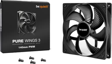 be quiet! PURE WINGS 3 140 mm PWM tuuletin (musta)