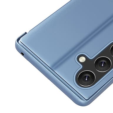 SKALO Samsung A16 Clear View Mirror Lompakko - Violetti