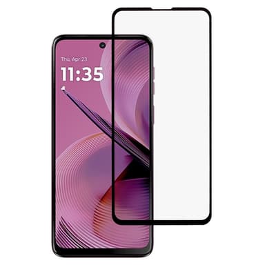 2-KPL SKALO Motorola Moto G55 5G Koko Näytön Panssarilasi - Musta