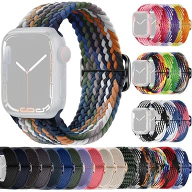 SKALO Punottu -ranneke Apple Watch Ultra 49mm - Camoflage 2