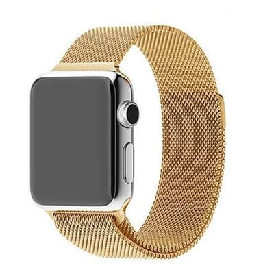 SKALO Milanese Loop Apple Watch SE 40mm - Kulta
