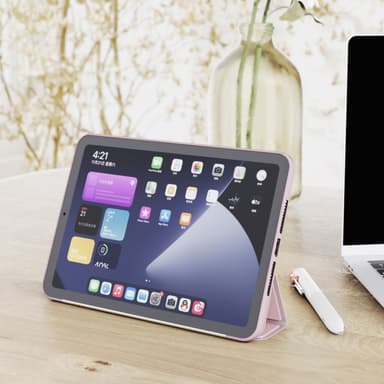 SKALO iPad Mini (2024) Trifold Suojakotelo - Pinkki