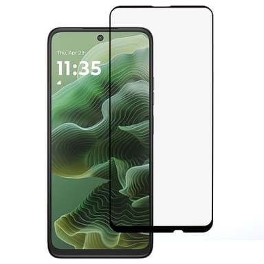 SKALO Motorola Moto G35 5G Koko Näytön Panssarilasi - Musta