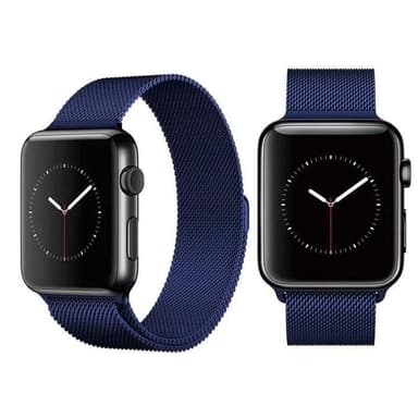 SKALO Milanese Loop Apple Watch SE 40mm - Sininen