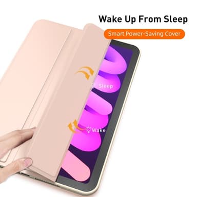 SKALO iPad Mini (2024) Trifold Suojakotelo - Sininen