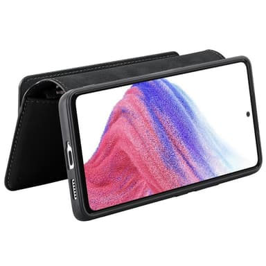 SKALO Samsung A16 CASENEO MW-02 Lompakkokotelo - Musta