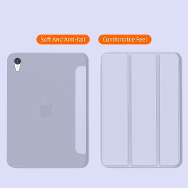 SKALO iPad Mini (2024) Trifold Suojakotelo - Sininen