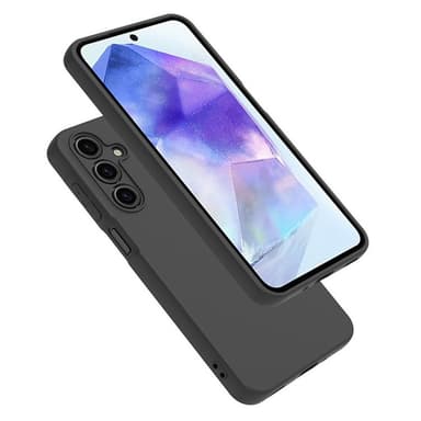 SKALO Samsung A16 Mattamusta erittäin ohut TPU-suojakuori