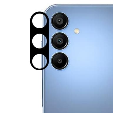 SKALO Samsung Galaxy A16 3D -panssarilasit kameroille - Musta