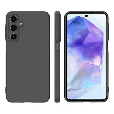 SKALO Samsung A16 Mattamusta erittäin ohut TPU-suojakuori