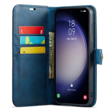 DG MING Samsung A16 2-in-1 magneetti lompakkokotelo - Sininen