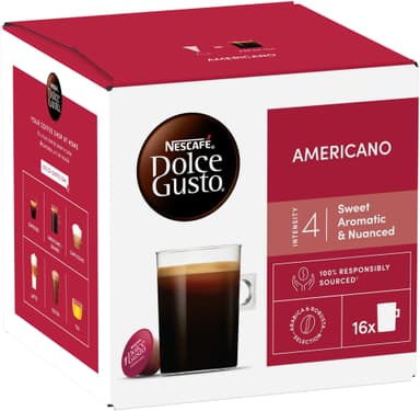 NESCAFÉ Dolce Gusto Americano kahvikapselit (16 kpl)