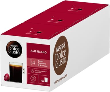 NESCAFÉ Dolce Gusto Americano kahvikapselit (16 kpl)