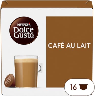 NESCAFÉ Dolce Gusto Cafe au Lait kahvikapselit (16 kpl)