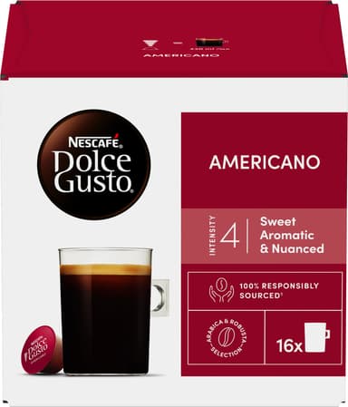 NESCAFÉ Dolce Gusto Americano kahvikapselit (16 kpl)