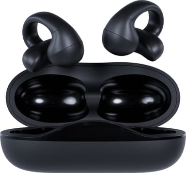 Happy Plugs OWS Clip täysin langattomat open-ear kuulokkeet (musta)