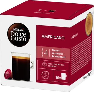 NESCAFÉ Dolce Gusto Americano kahvikapselit (16 kpl)
