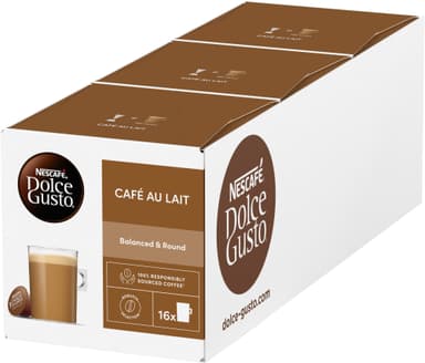 NESCAFÉ Dolce Gusto Cafe au Lait kahvikapselit (16 kpl)