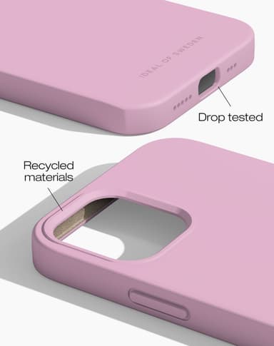 Silicone Case iPhone 12/12P Bubblegum Pink