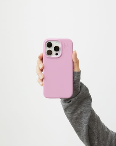 Silicone Case iPhone 12/12P Bubblegum Pink