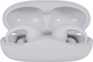 Happy Plugs OWS Clip täysin langattomat open-ear kuulokkeet (valk.)