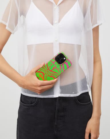 Printed Case iPhone 12PM/13PM Good Vibes