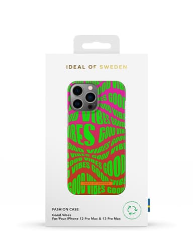 Printed Case iPhone 12PM/13PM Good Vibes