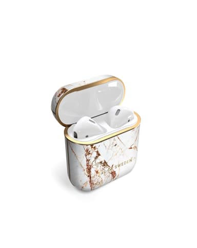 Printed AirPods Case Carrara Gold