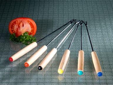 Fondue Forks 6-pcs. Teak
