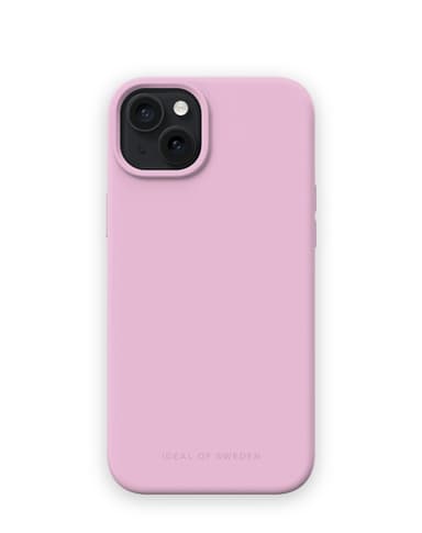 Silicone Case iPhone 15PL Bubblegum Pink